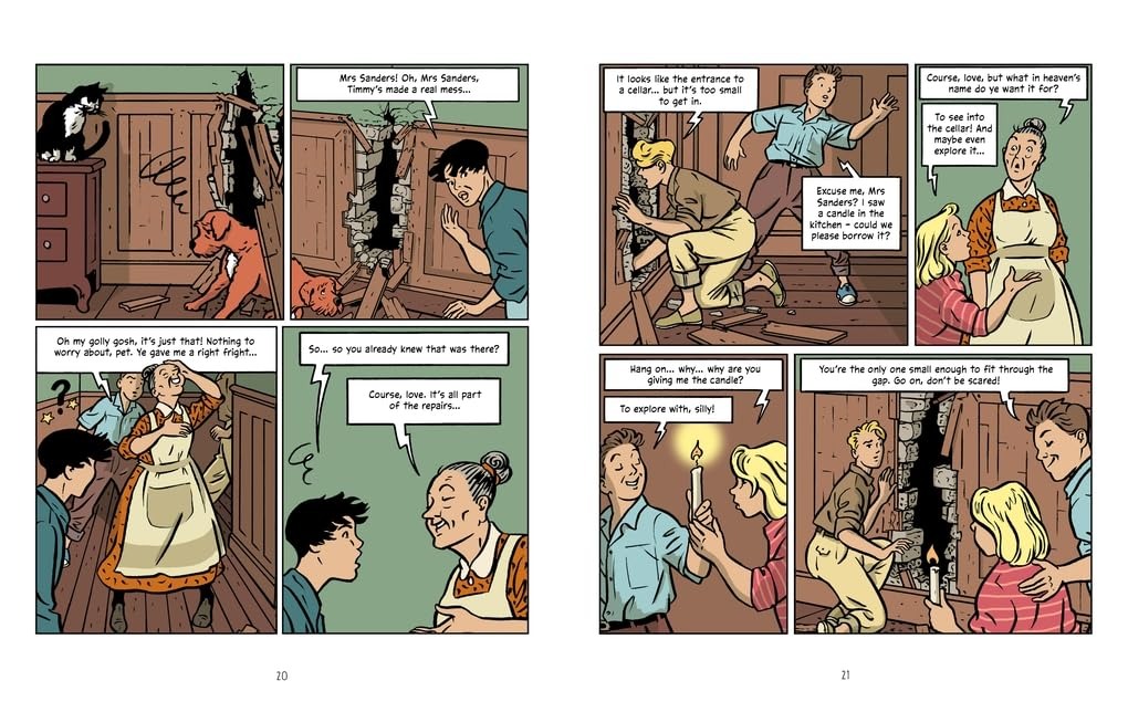 Famous Five Graphic Novel - Five Go Adventuring Again
