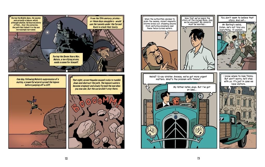 Famous Five Graphic Novel - Five Go To Smuggler's Top