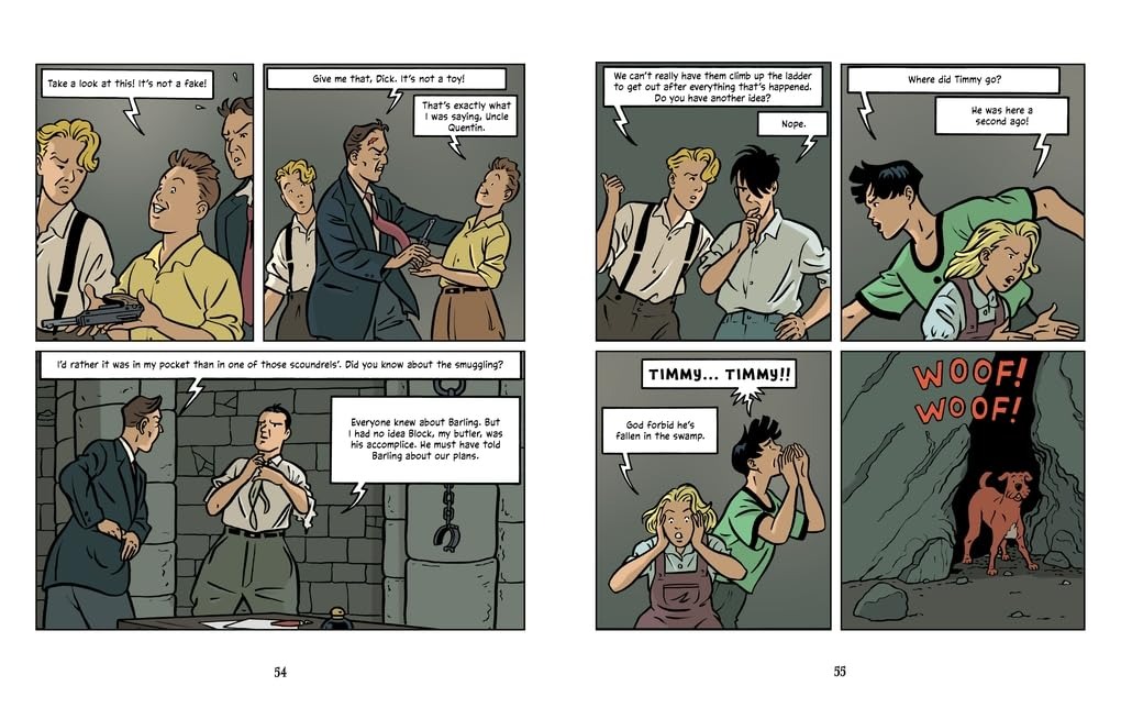 Famous Five Graphic Novel - Five Go To Smuggler's Top