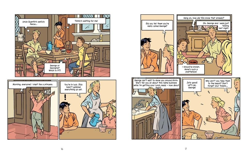 Famous Five Graphic Novel - Five On A Treasure Island