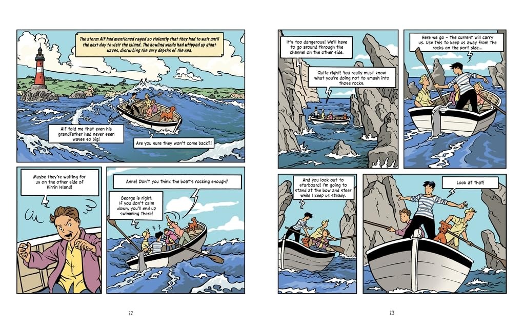 Famous Five Graphic Novel - Five On A Treasure Island
