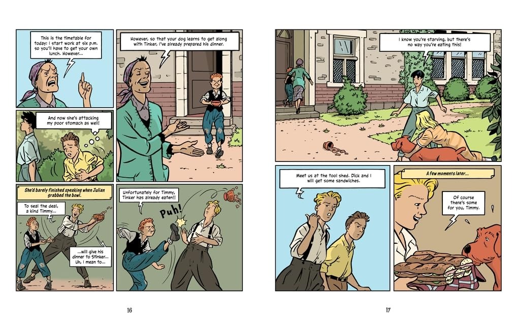 Famous Five Graphic Novel - Five Run Away Together