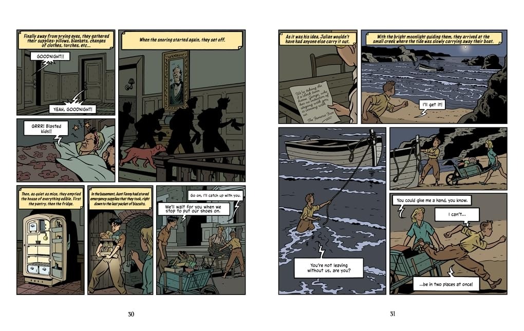 Famous Five Graphic Novel - Five Run Away Together