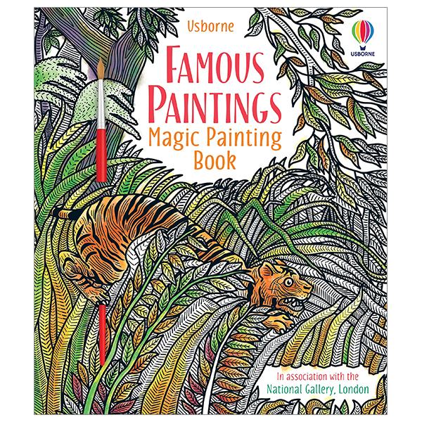 famous paintings magic painting book