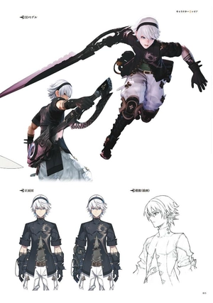 fantasian neo dimension 公式設定資料集 - fantasian neo dimension official setting materials collection