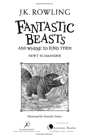 fantastic beasts and where to find them