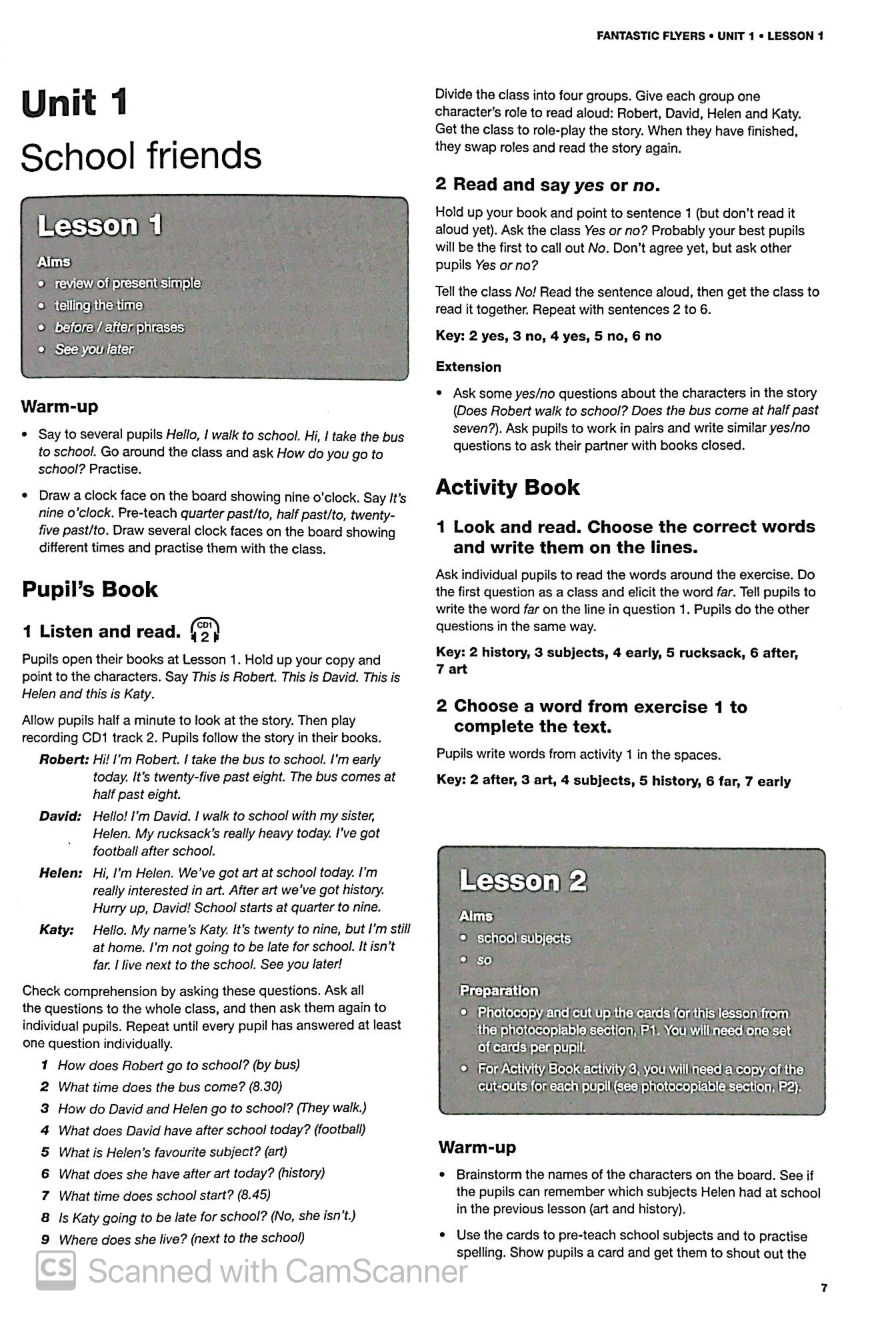 fantastic flyers 2nd edition - teacher's book (kèm 1 đĩa dvd)