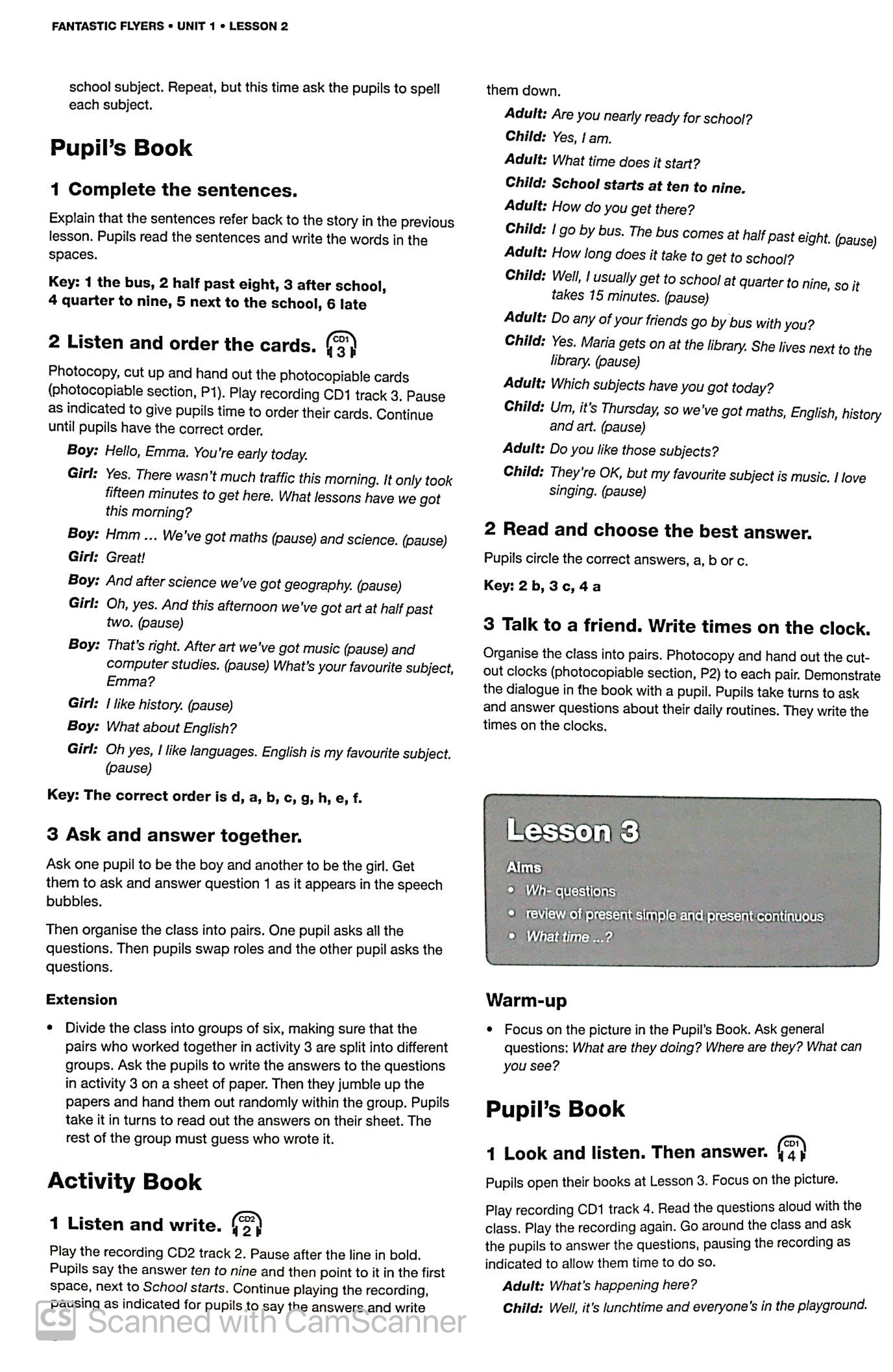 fantastic flyers 2nd edition - teacher's book (kèm 1 đĩa dvd)