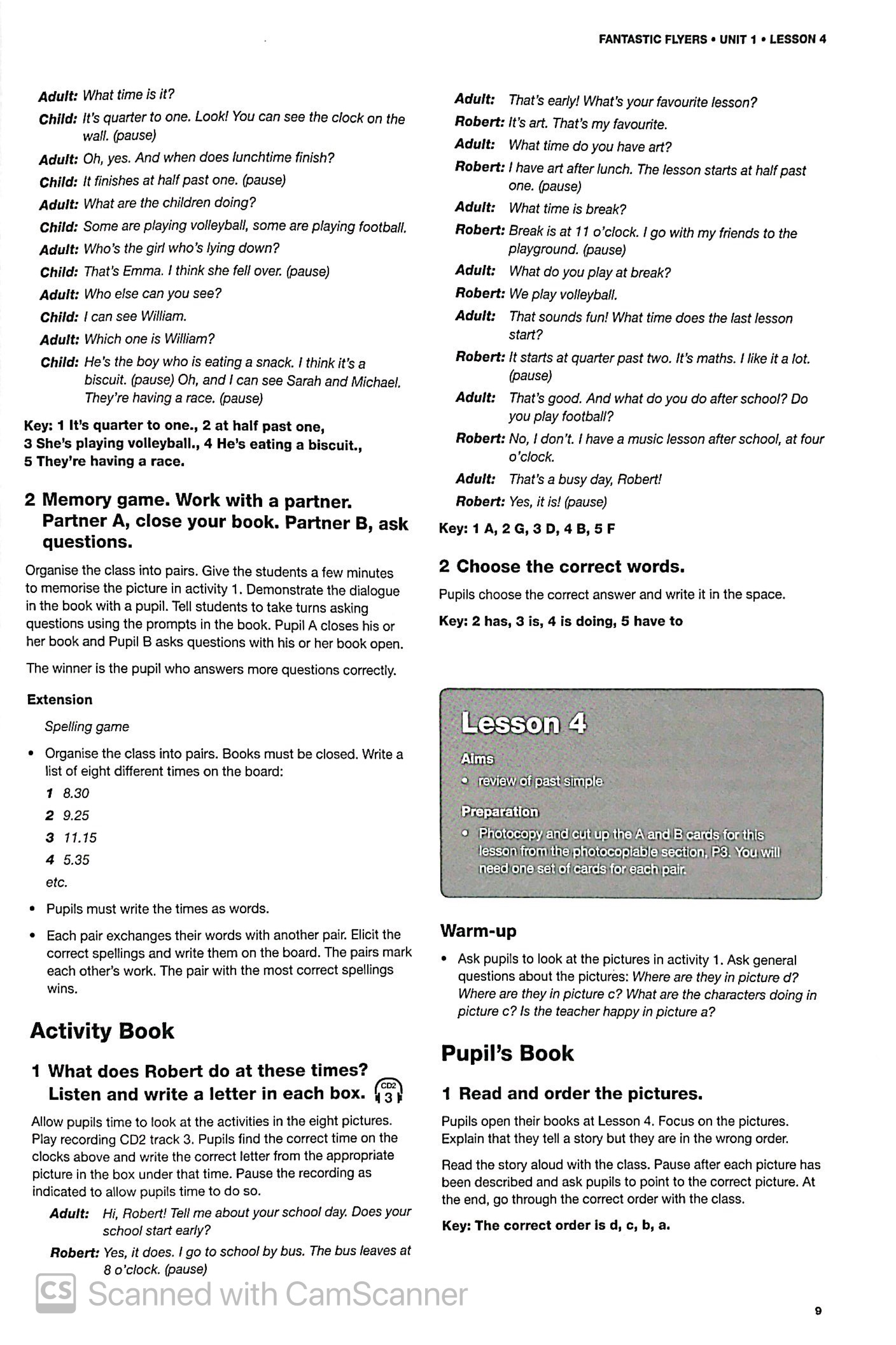 fantastic flyers 2nd edition - teacher's book (kèm 1 đĩa dvd)