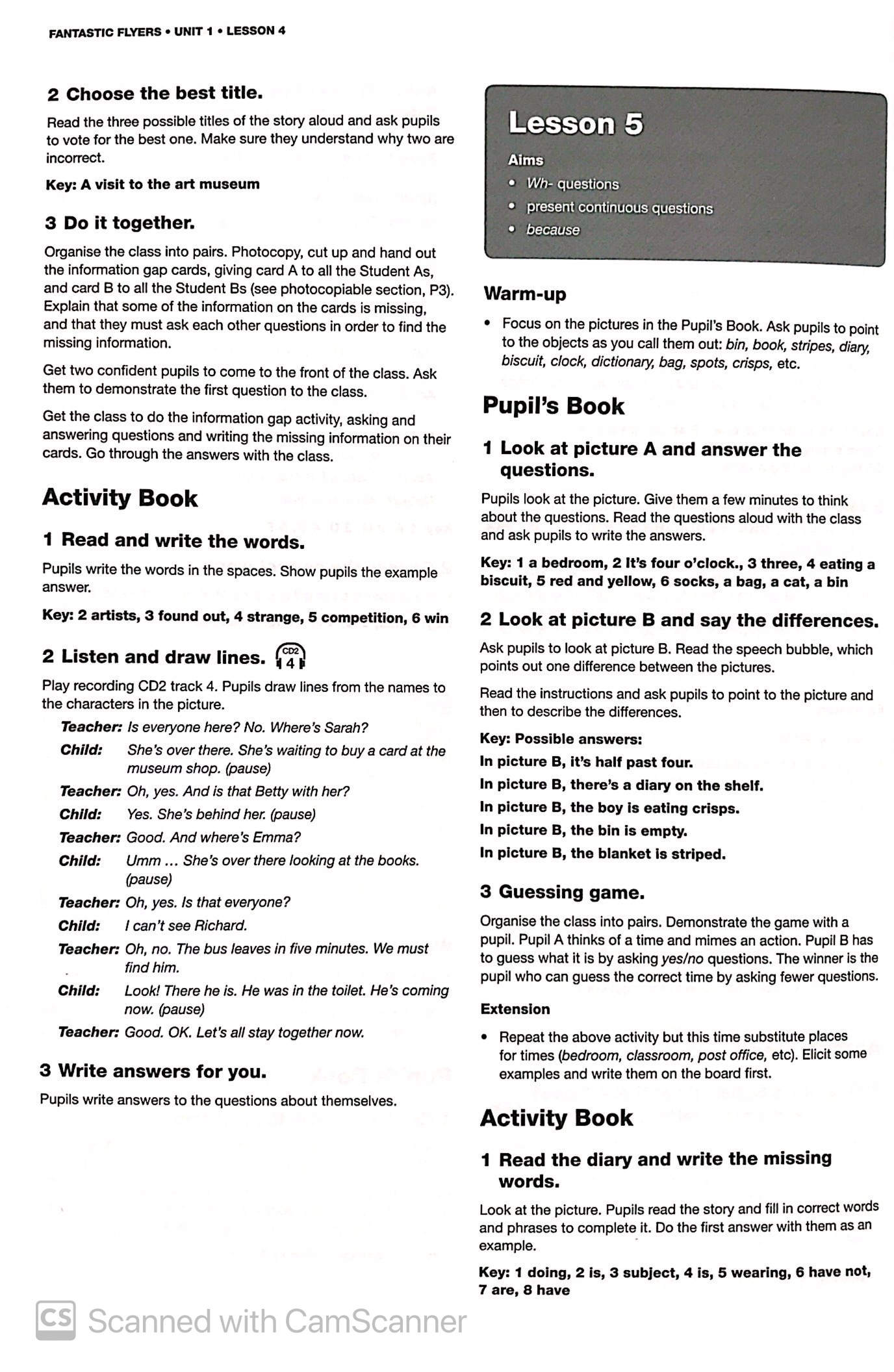 fantastic flyers 2nd edition - teacher's book (kèm 1 đĩa dvd)