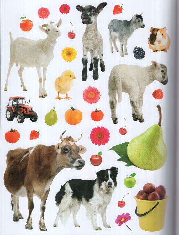 Farm Sticker Activities