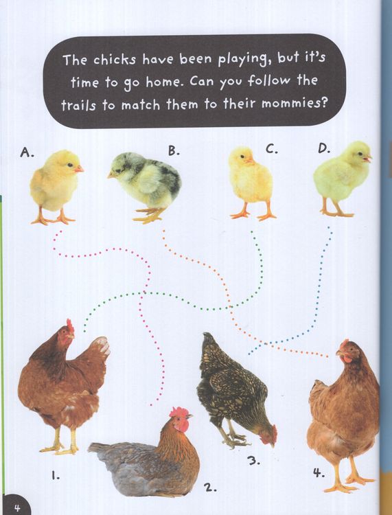 Farm Sticker Activities