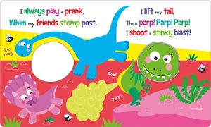 fart & roar stinkosaur! (squish squash squeak - silicone books)