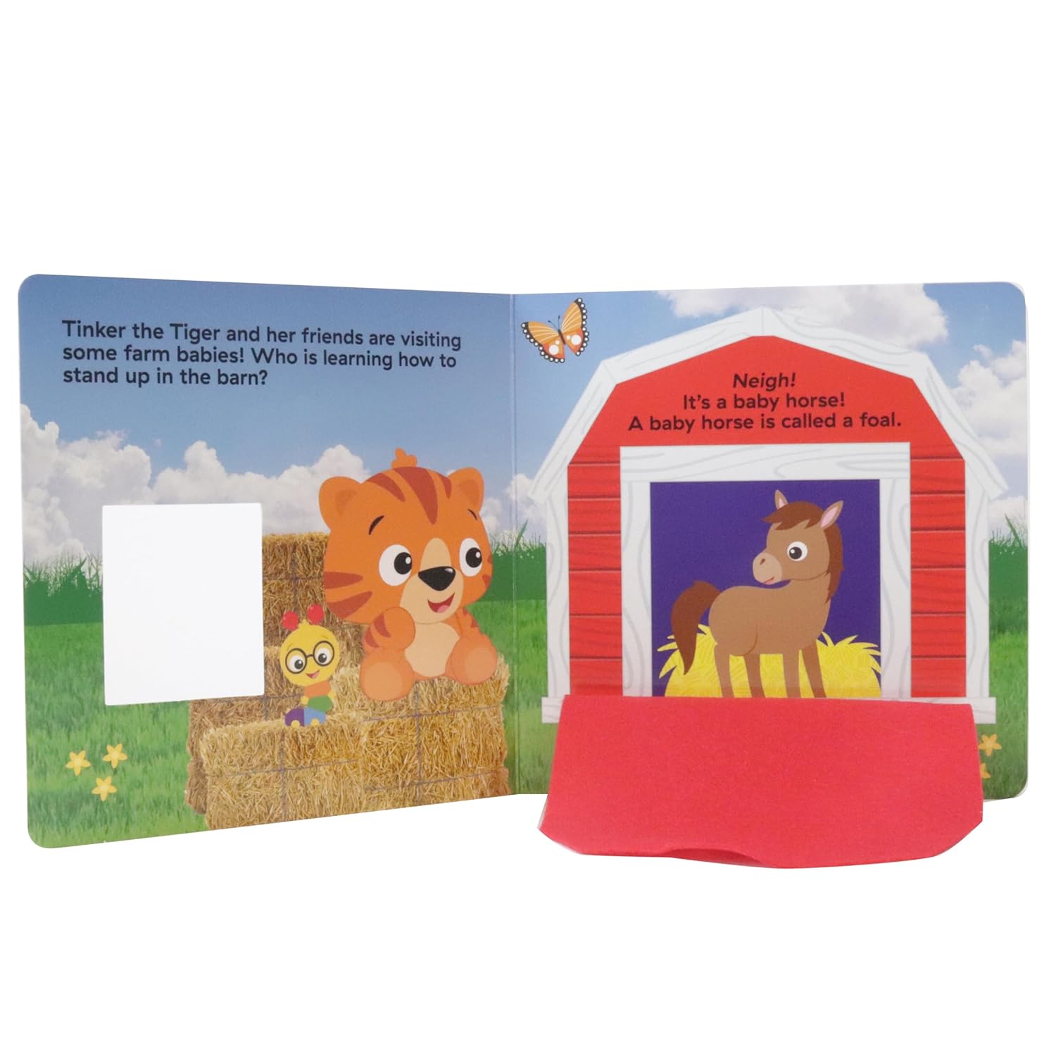 Felt Flaps - Baby Einstein Discover A Farm