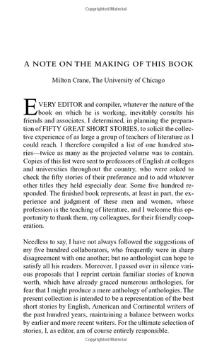 fifty great short stories