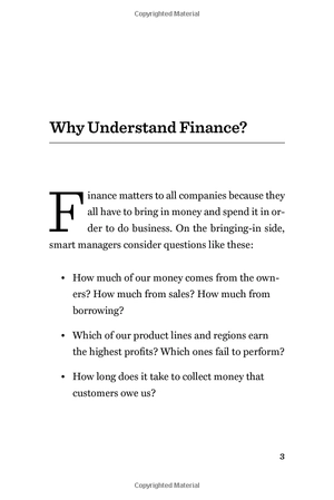 finance basics (hbr 20-minute manager series)