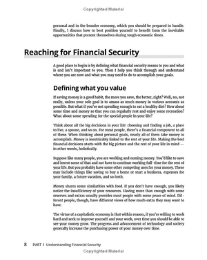financial security for dummies