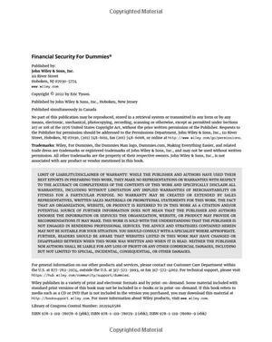 financial security for dummies