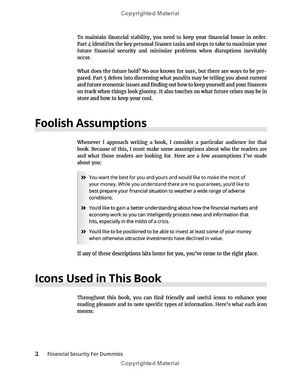 financial security for dummies