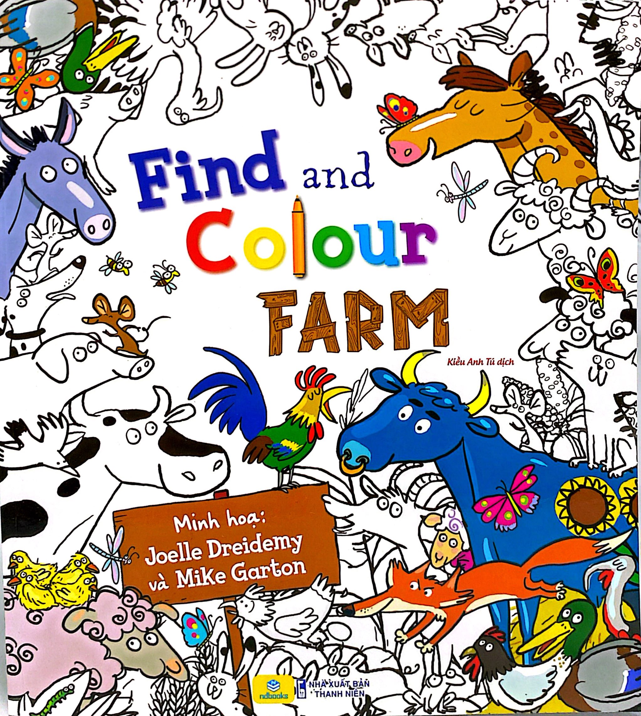 Find And Colour - Farm