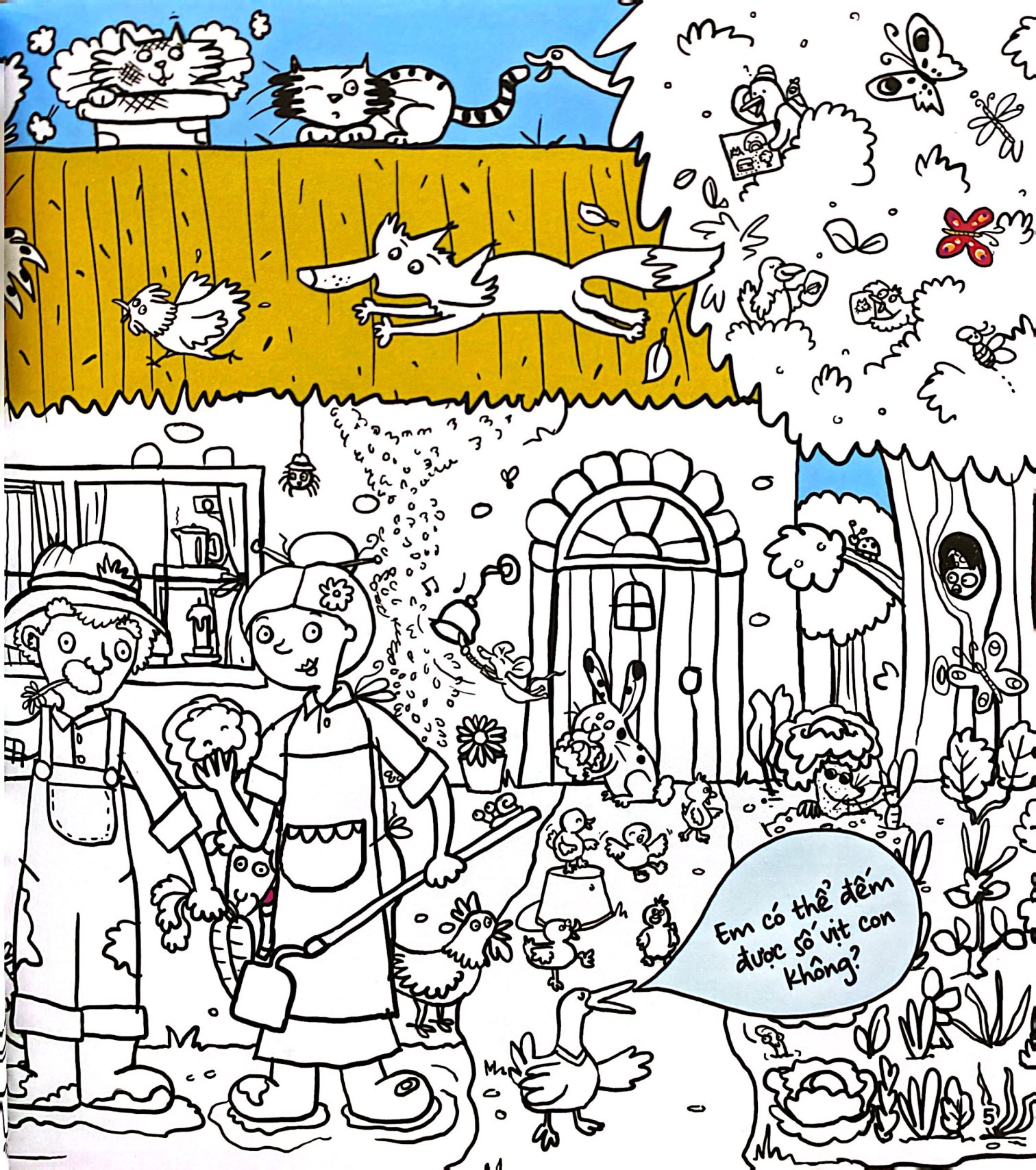 Find And Colour - Farm