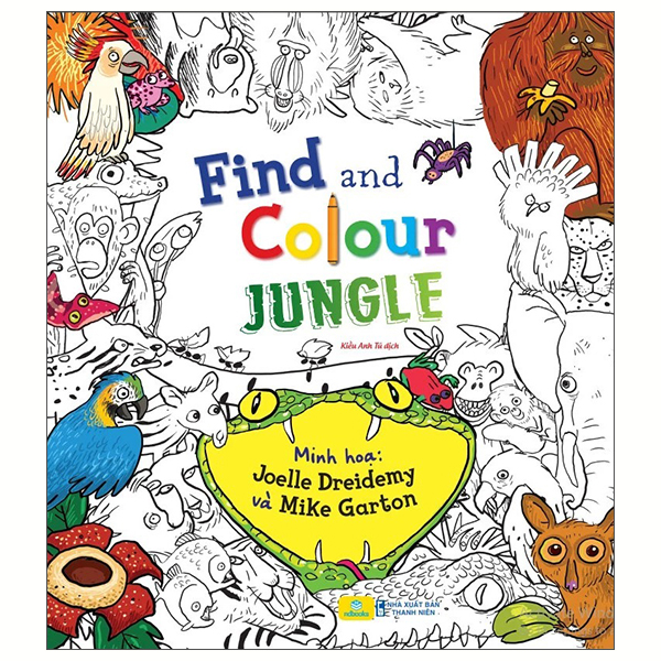 Find And Colour - Garden