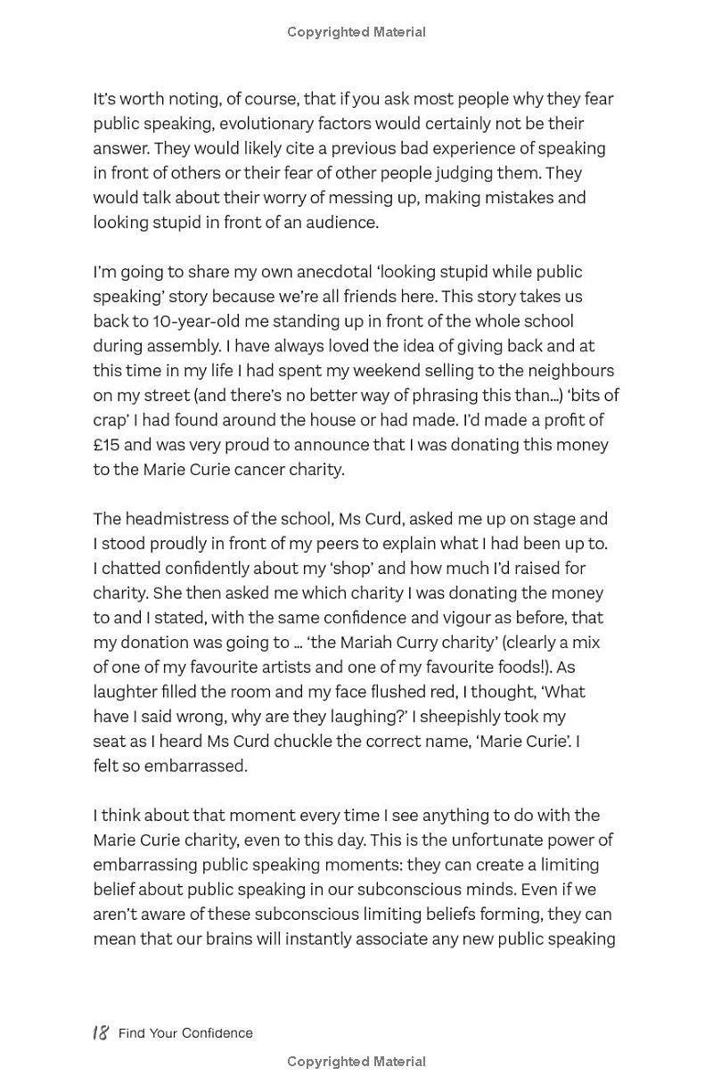 Find Your Confidence: The No-Nonsense Guide To Self-Belief