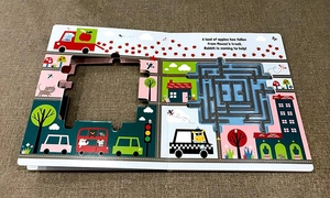 find your way maze police car