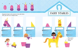 fingerprint activities unicorns and fairies