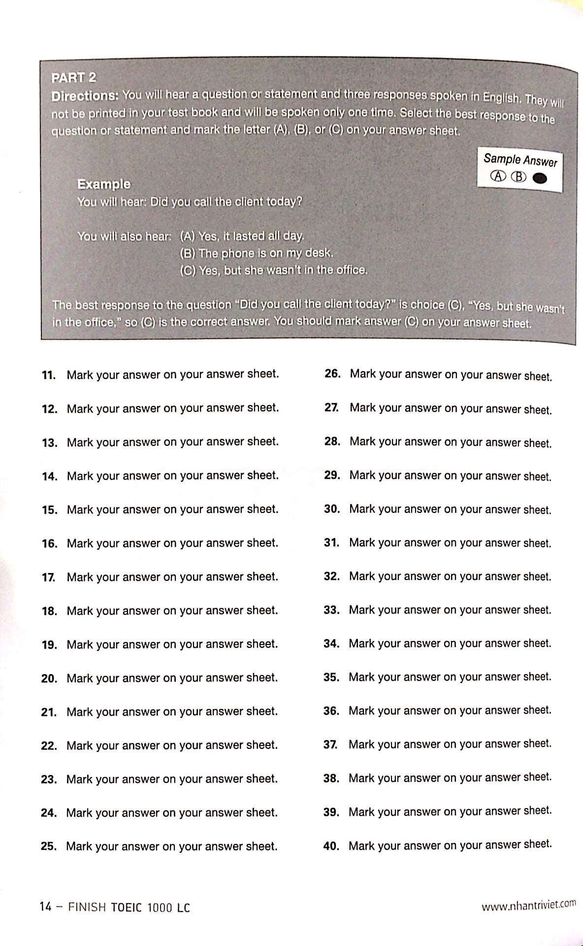 finish toeic 1000 lc listening comprehension (+cd)