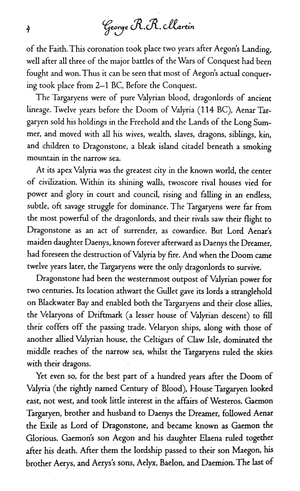 fire and blood (a game of thrones)