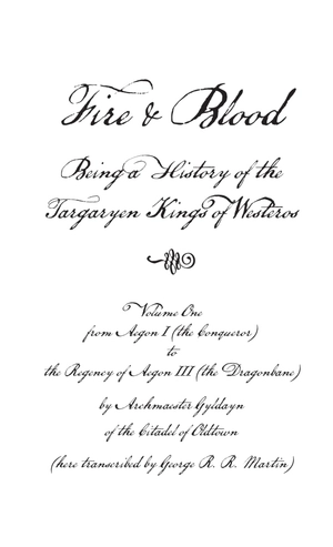 fire & blood (hbo tie-in edition)