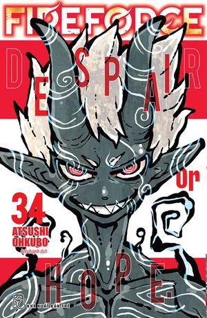 fire force - tập 34 - tặng kèm bookmark giấy hình nhân vật + card nhựa