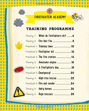 firefighter in training