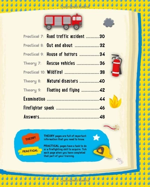 firefighter in training