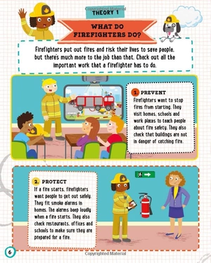 firefighter in training