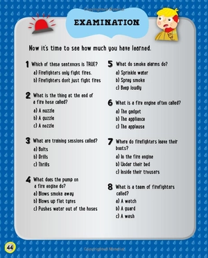 firefighter in training