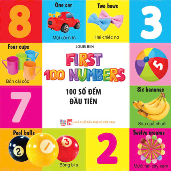 first 100 numbers - 100 số đếm đầu tiên