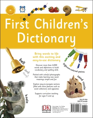 first children's dictionary: a first reference book for children (dk first reference)