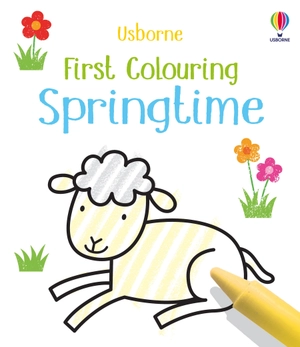 first colouring springtime