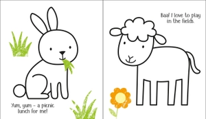 first colouring springtime