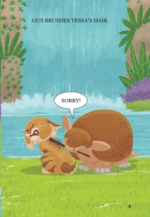 first eli readers - martha and the tiger party - kindergarten/early primary - downloadable audio files