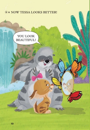 first eli readers - martha and the tiger party - kindergarten/early primary - downloadable audio files