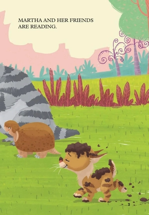 first eli readers - martha and the tiger party - kindergarten/early primary - downloadable audio files