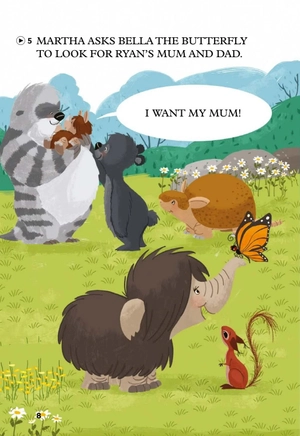 first eli readers - martha and the woolly rhino - kindergarten/early primary - downloadable audio files