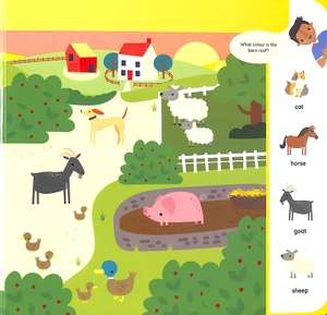 first english words: point and find