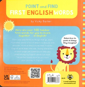 first english words: point and find