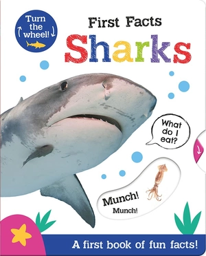first facts sharks (turn-the-wheel books)