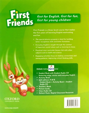 first friends american english 1 student book and audio cd pack