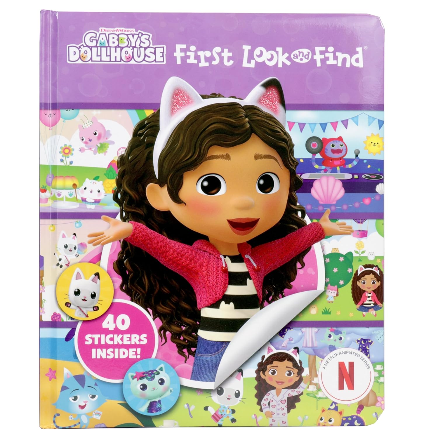 First Look And Find - Midi Gabby's Dollhouse